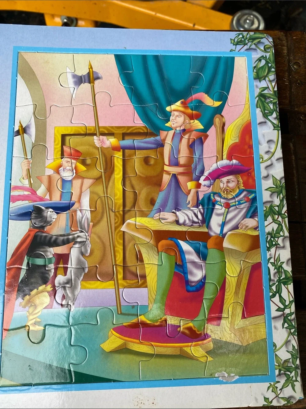 Fairy Tale Jigsaw Puzzle Book by Innovage 3 Tales 6 Puzzles 24 Pc Each 2004
